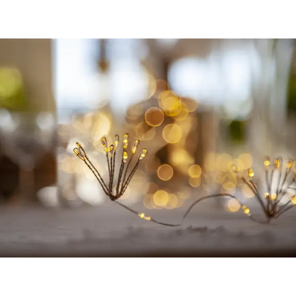Star Trading Ljusslinga Flower Silver