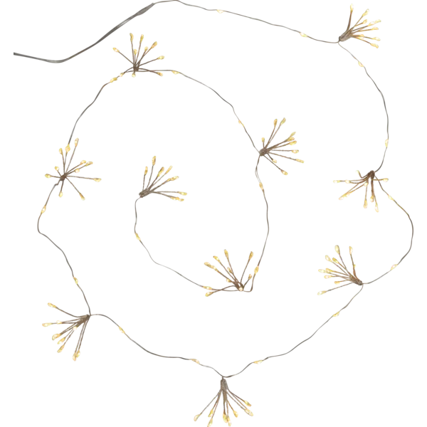 Star Trading Ljusslinga Flower Silver