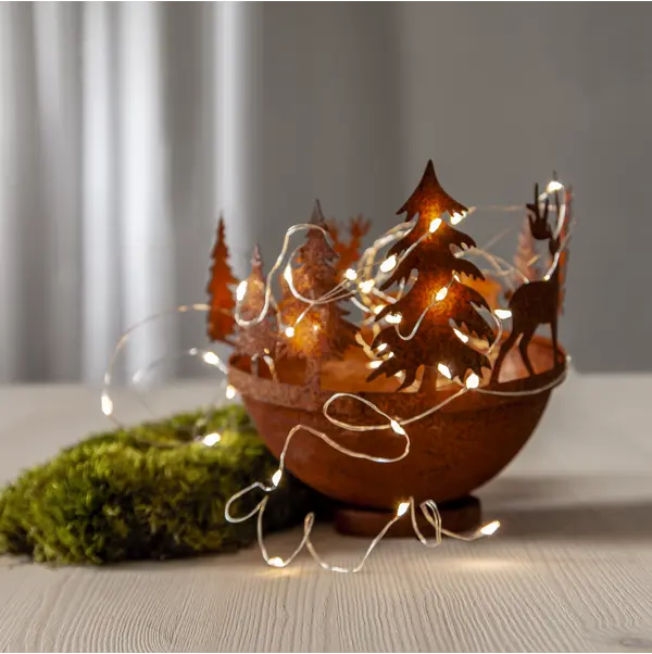 Star Trading Ljusslinga Dew Drop Silver
