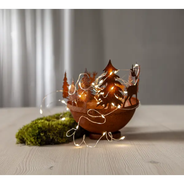 Star Trading Ljusslinga Dew Drop Silver