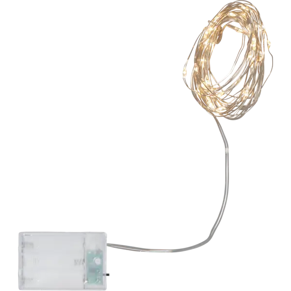 Star Trading Ljusslinga Dew Drop Silver