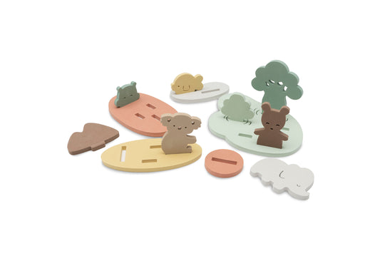 Jollein Bad Foam Playset Kangaroo