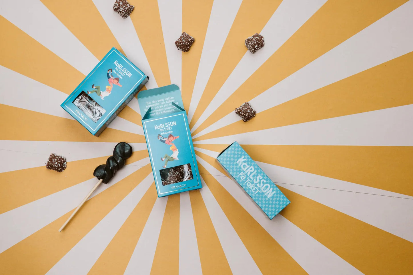 Fran&Co Karlsson på takets små chokladbollar med kokos