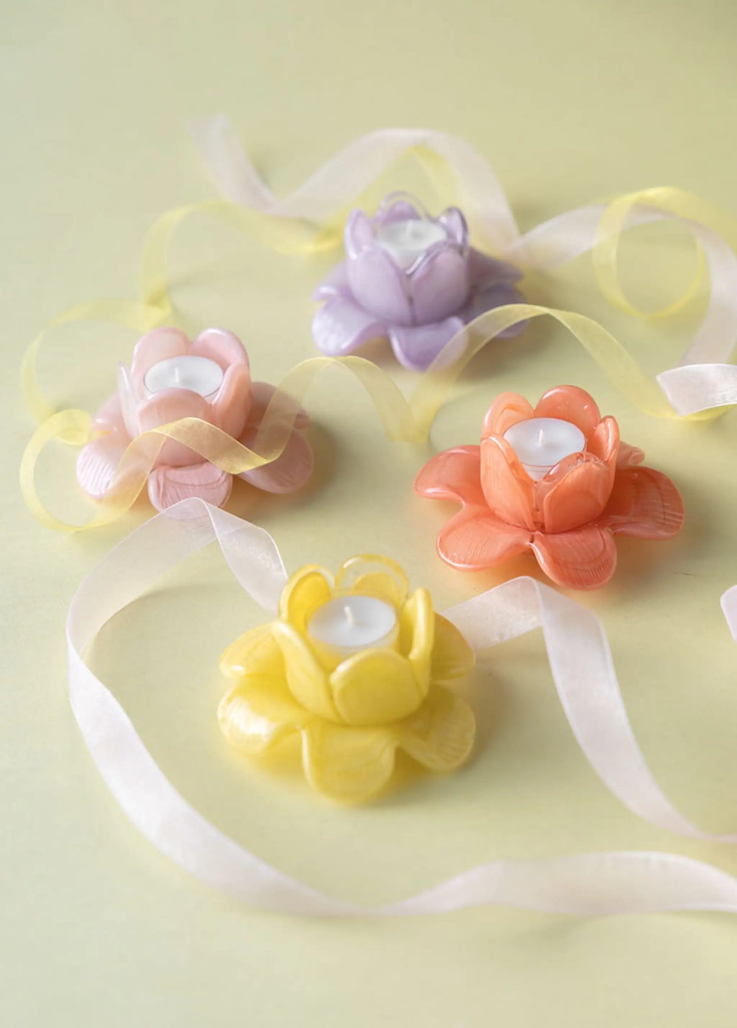 Alot Ljushållare Blomma Korall