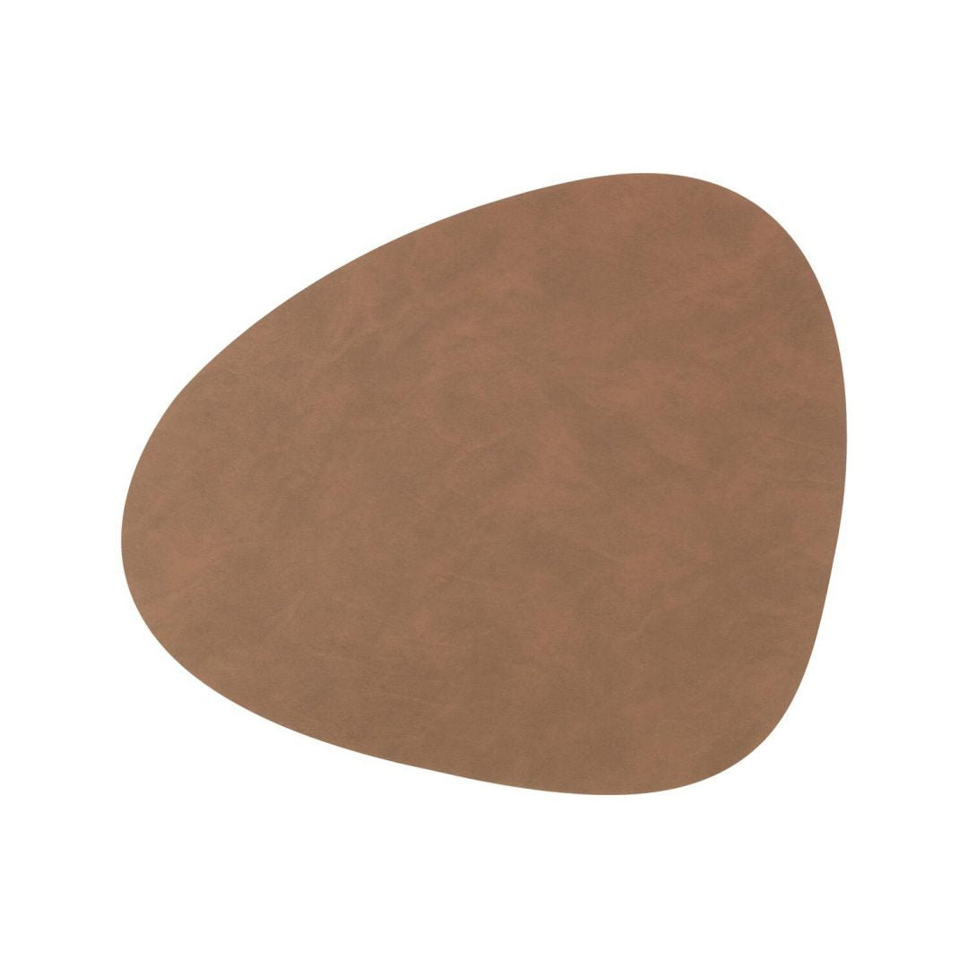 Lind DNA Bordstablett Curve 37x44 cm Brown