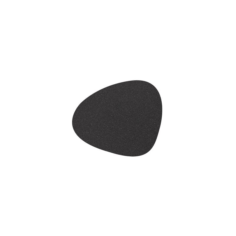 Lind DNA Glasunderlägg Curve 11x13cm Core Flecked Anthracite