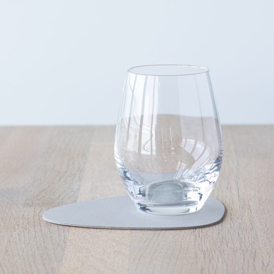Lind DNA Glasunderlägg Curve 11x13 cm Nupo Oyster White