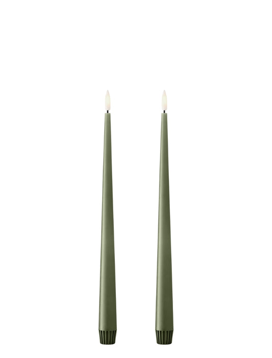 Ester & Erik Ledljus 30cm Green Soil 2-p