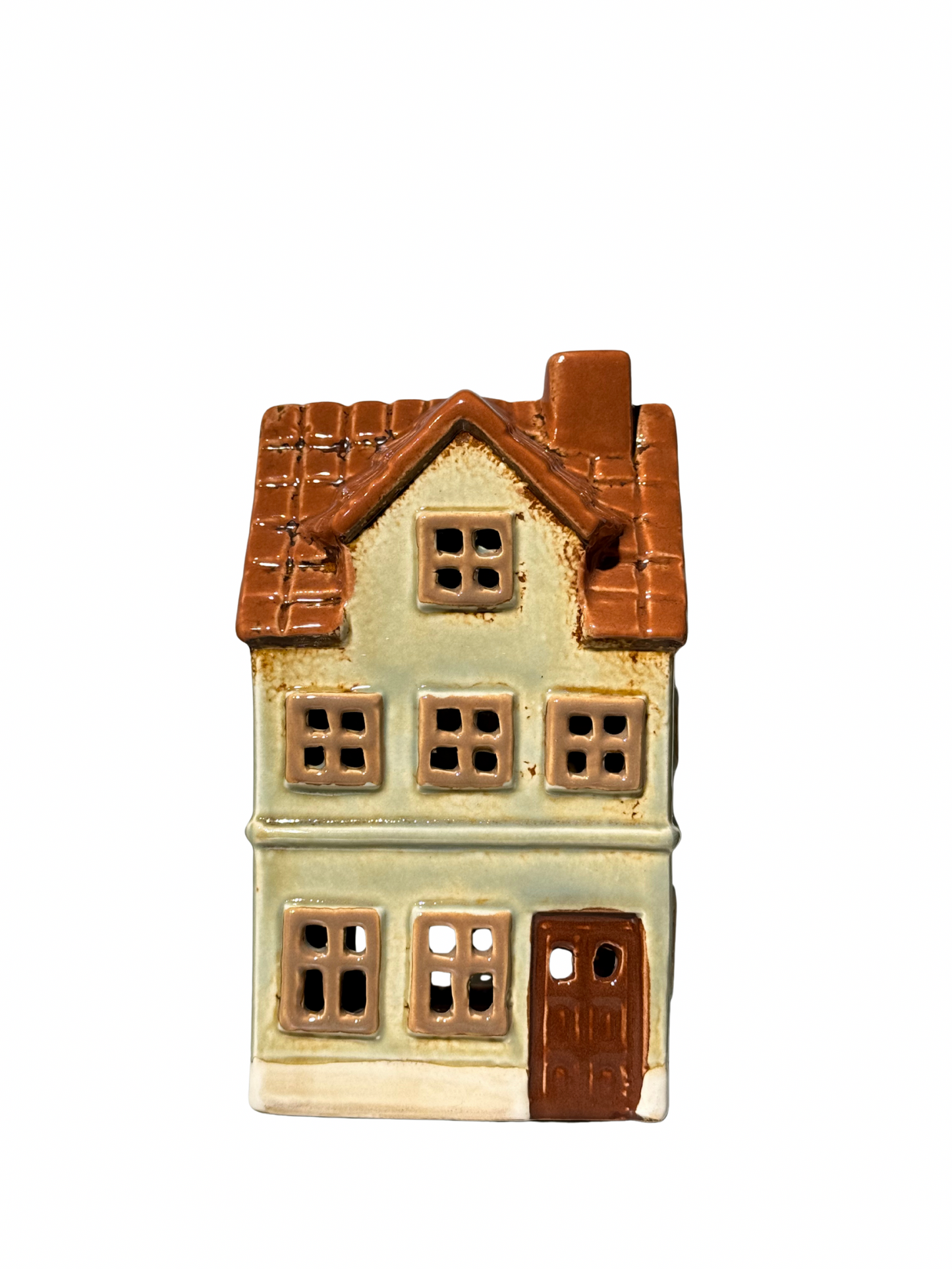 Keramikhus Ljusgrönt 16cm