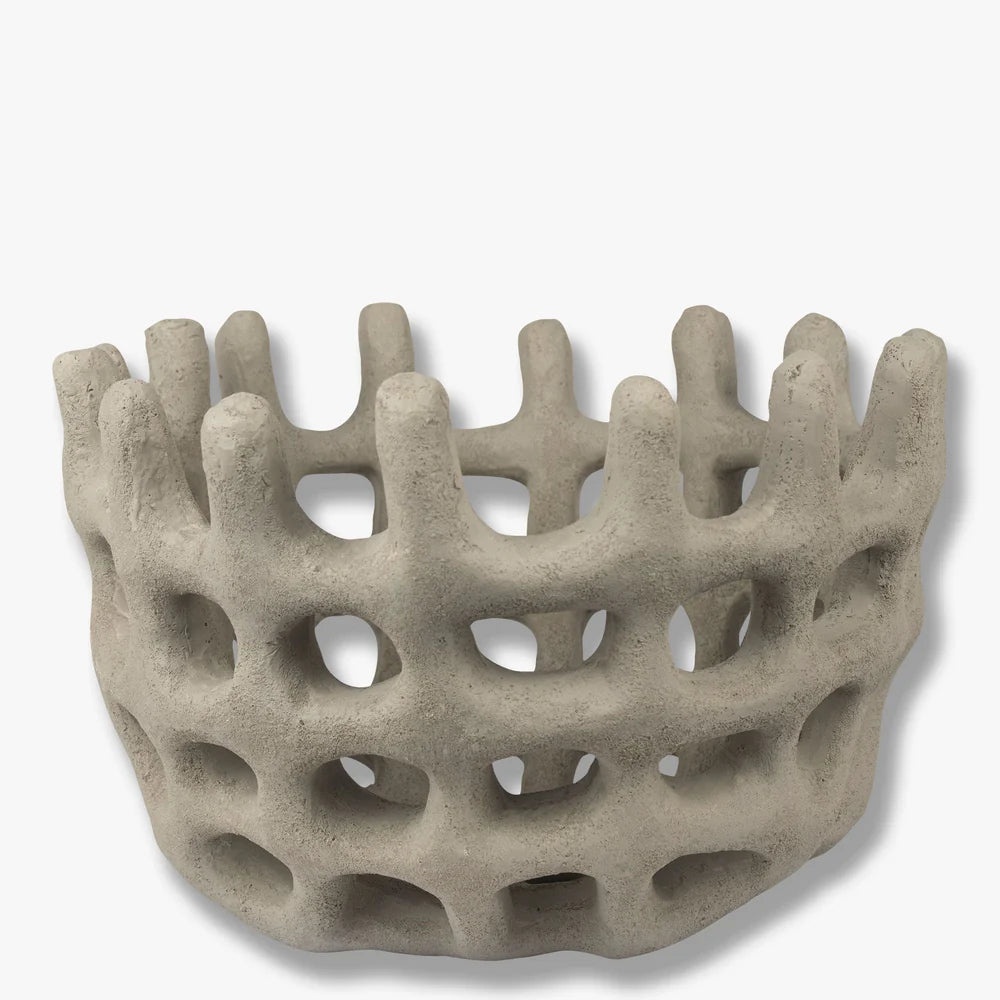 Mette Ditmer Art Piece Flätad Skål Sand