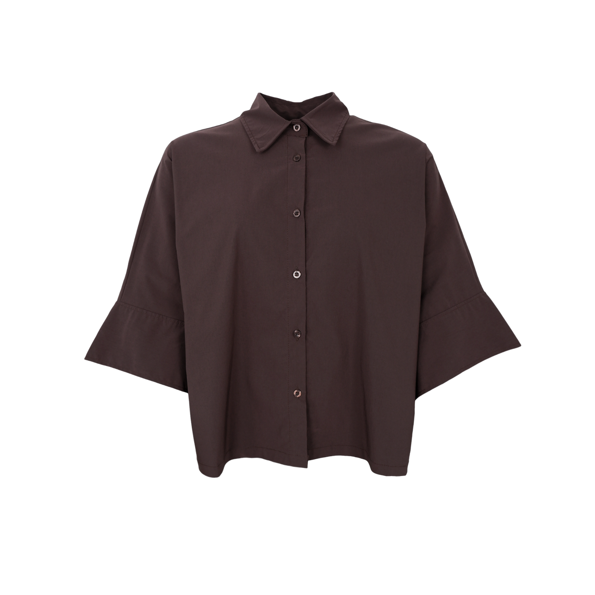 Black Colour Davina Loose Shirt