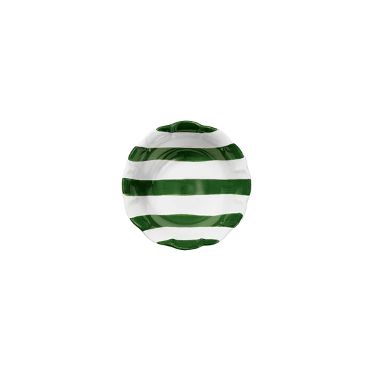 Pick a Poppy Stripe Liten skål 15cm Grön