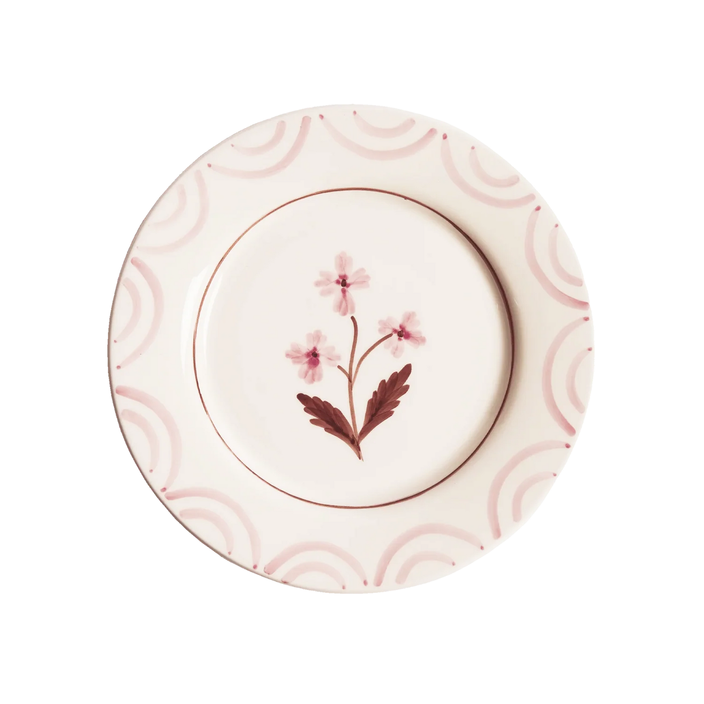 Pick A Poppy Cottage Flower Tallrik Rosa