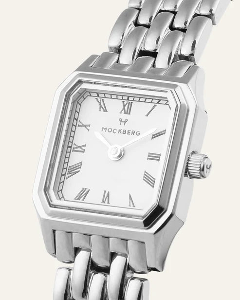 Mockberg Klocka Classic Silver