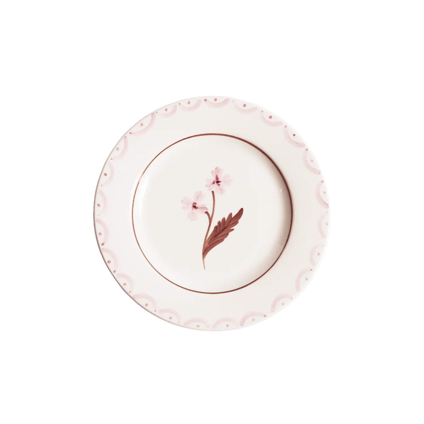 Pick A Poppy Cottage Flower Assiett Rosa