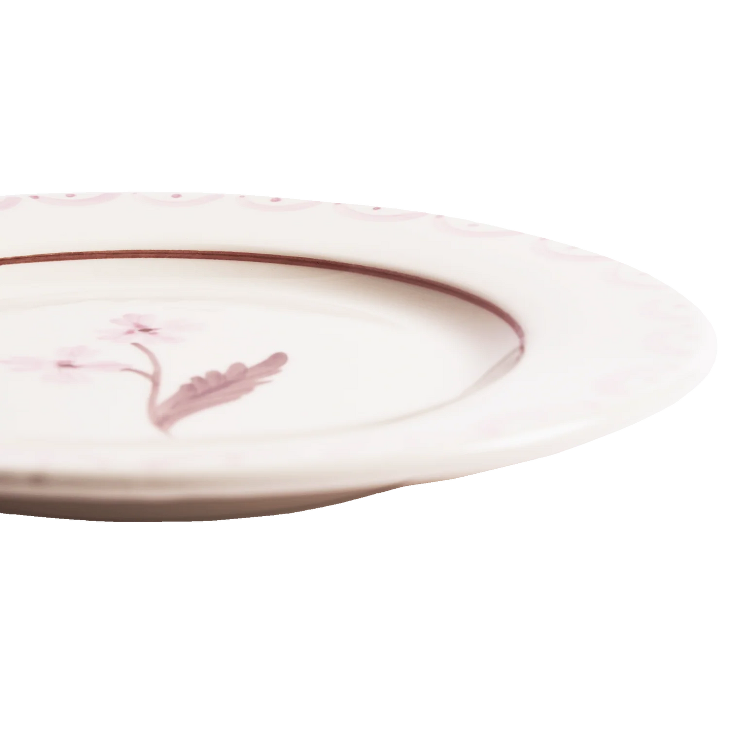 Pick A Poppy Cottage Flower Assiett Rosa