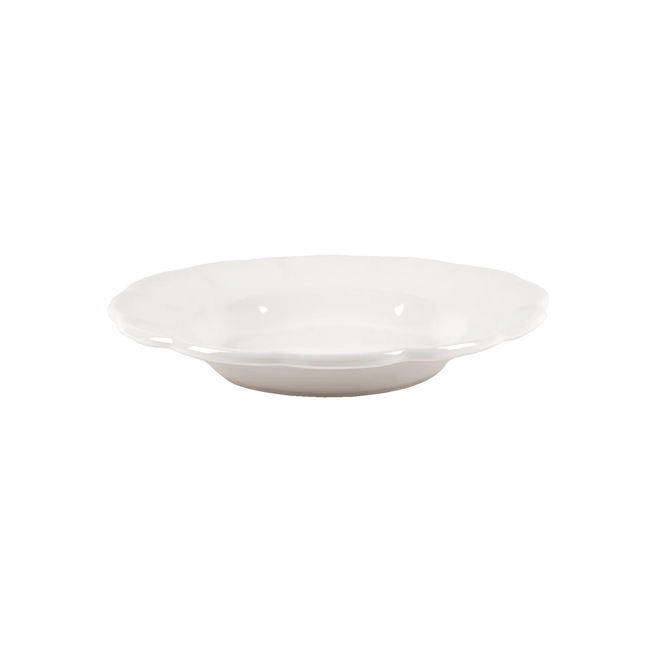 Pick a Poppy Everyday Charm djup tallrik 25cm Offwhite