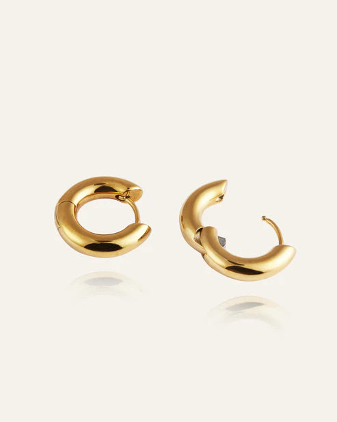 Mockberg Waterproof Everyday Hoops Gold