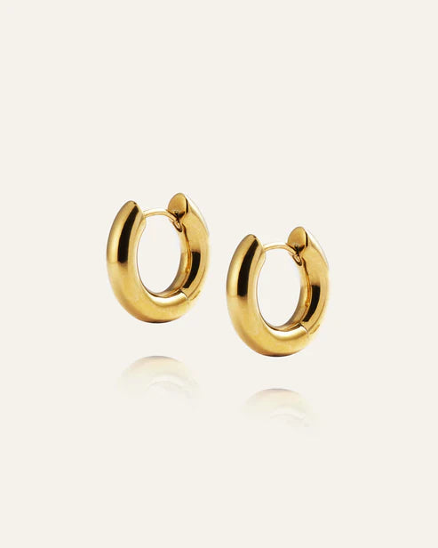 Mockberg Waterproof Everyday Hoops Gold
