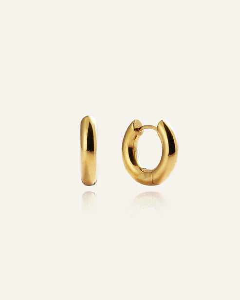 Mockberg Waterproof Everyday Hoops Gold
