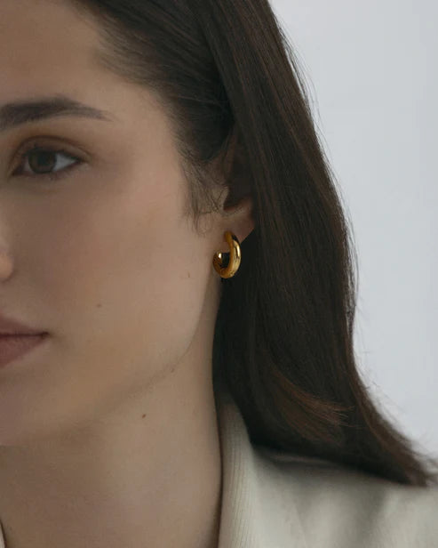Mockberg Waterproof Everyday Hoops Gold