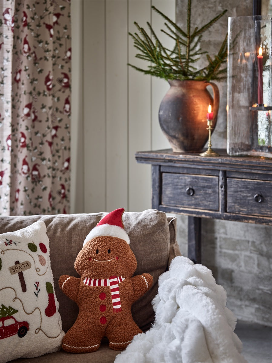 Redlunds Pepparkaksgubbe prydnadskudde