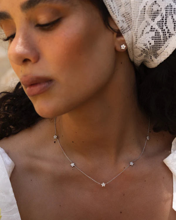 Mockberg Ellie Halsband Silver