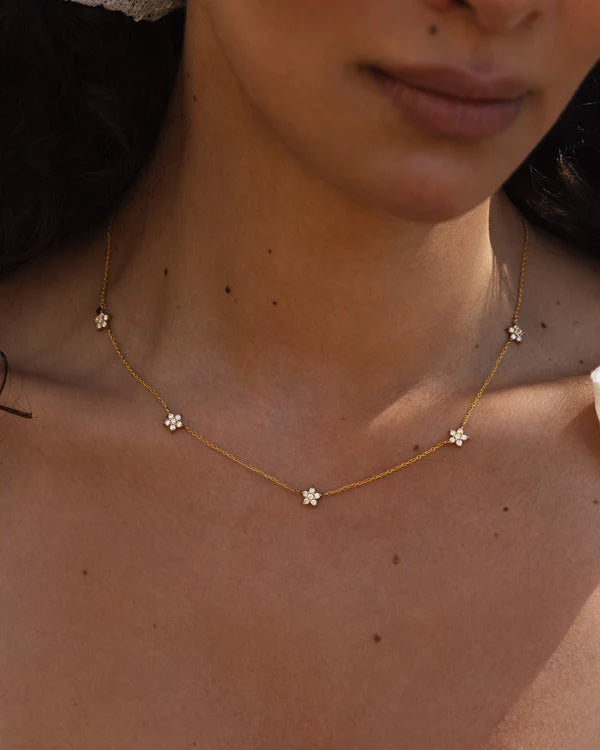 Mockberg Ellie Halsband Guld