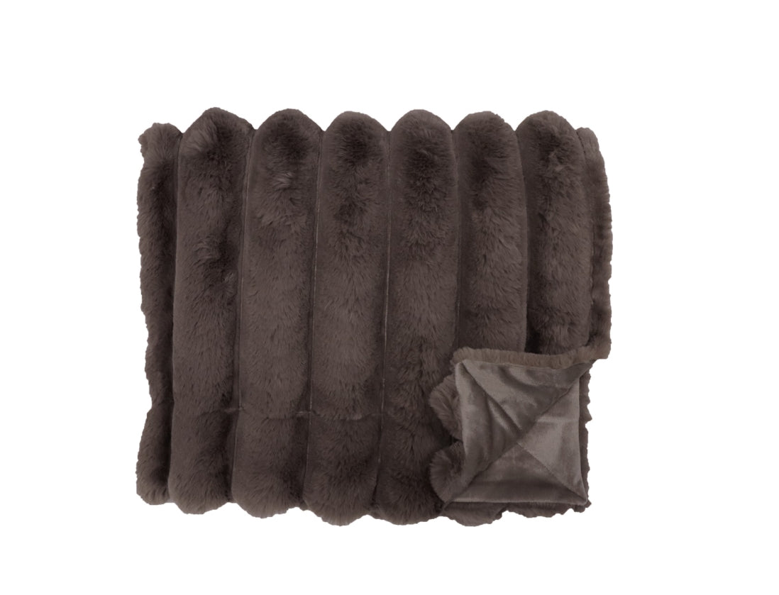 Redlunds Pläd Brooklyn Choklad 130x170