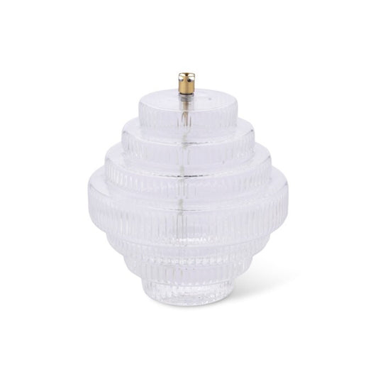 Peri Design Oljelampa Twin Klar Large Mässing