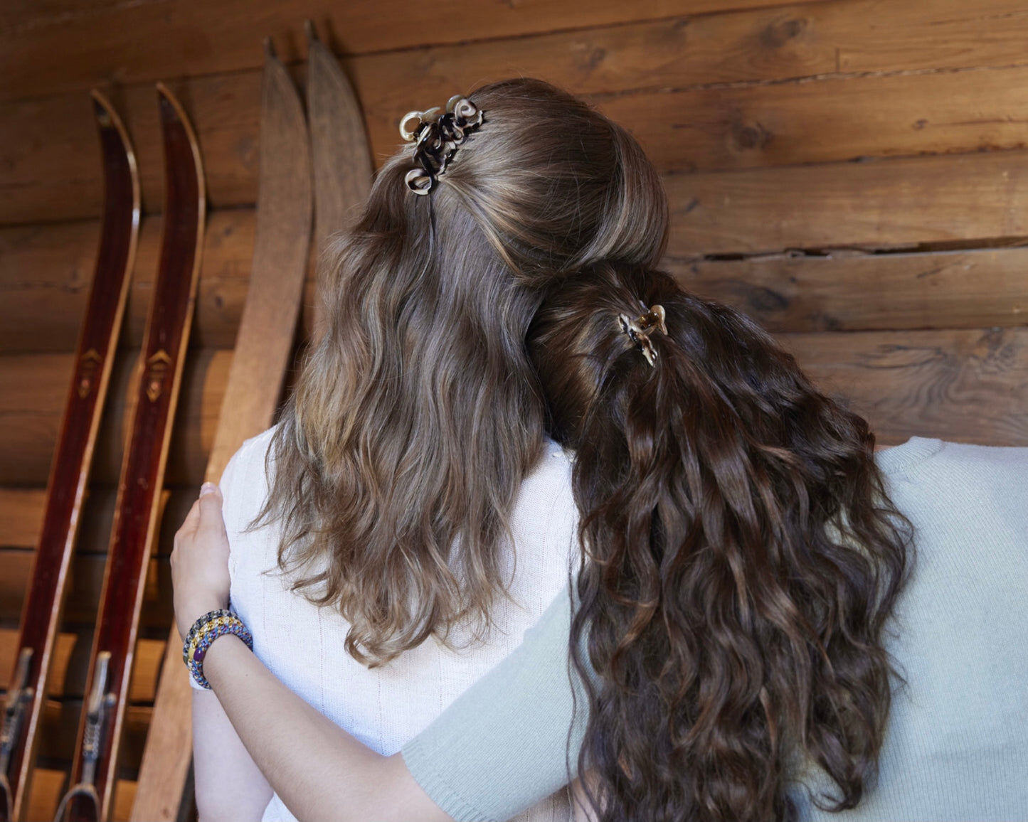 Love Hårklämma 8cm Horn Light