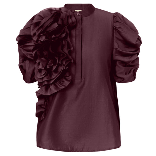 Gossia Annsofi Blus Bourgogne