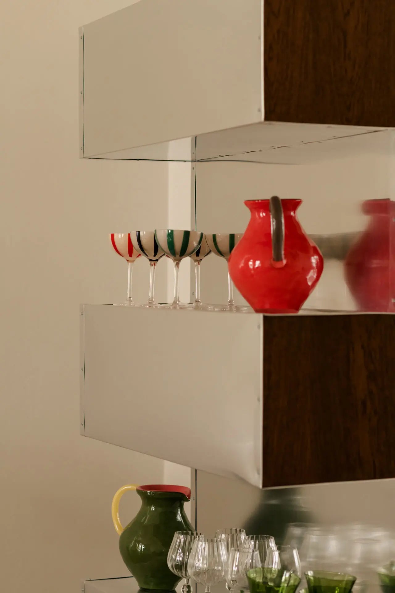 Olsson & Jensen Ziggy cocktailglas grön