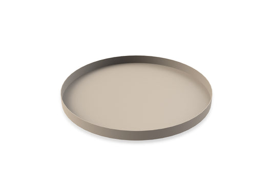 Cooee Design Tray Circle 300x20mm Sand