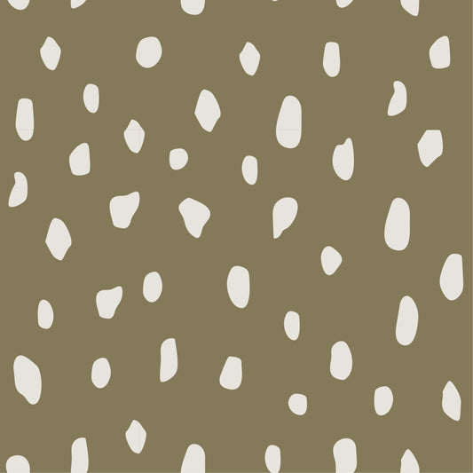 Cooee Design Servetter Dots Olive