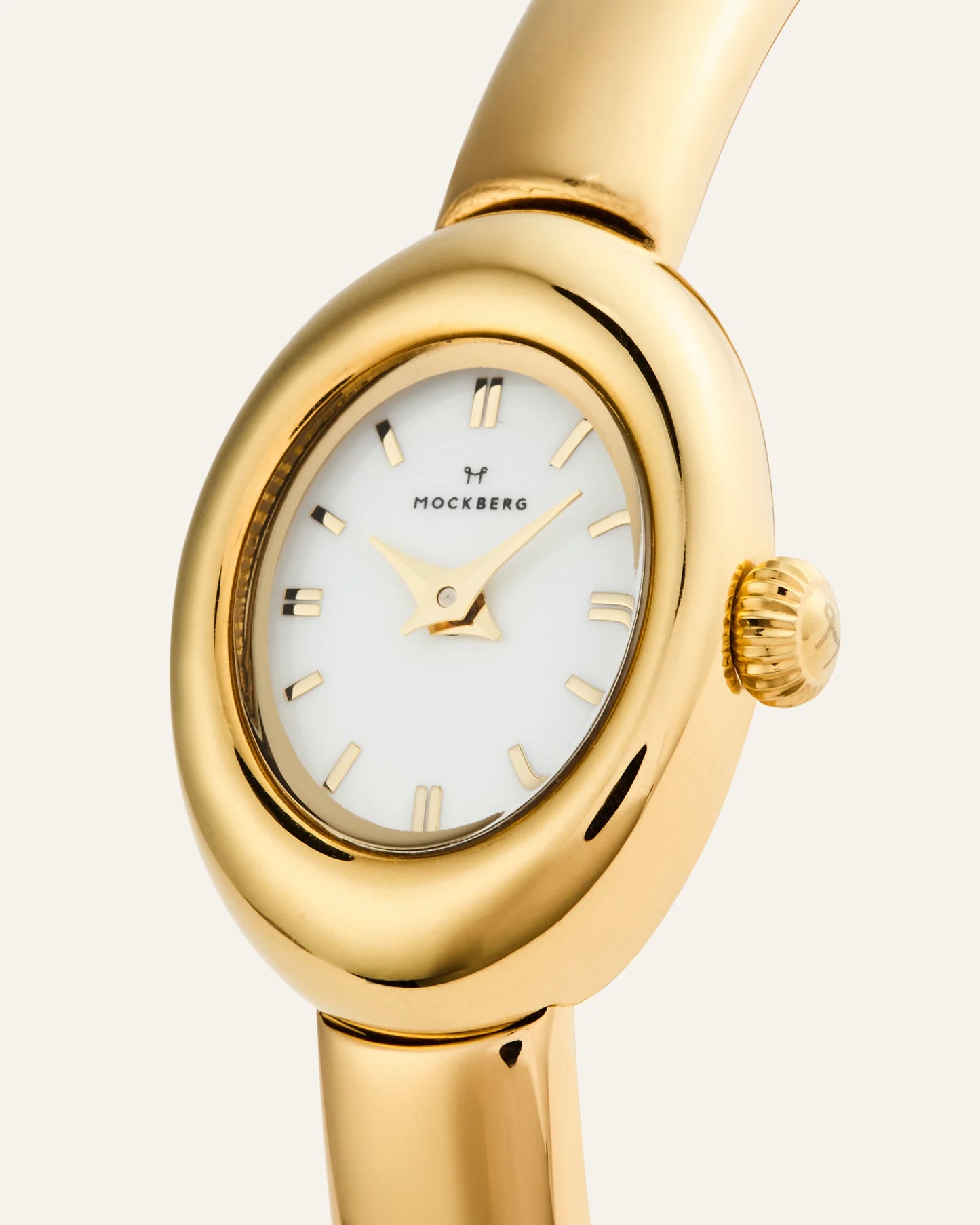 Mockberg Klocka Belle Oval Petit Guld Bangle Small