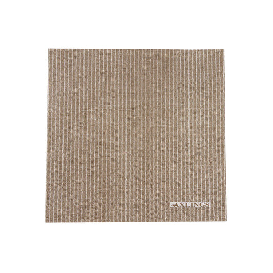 Axlings Pappservett Kritstreck Brun 50-pack