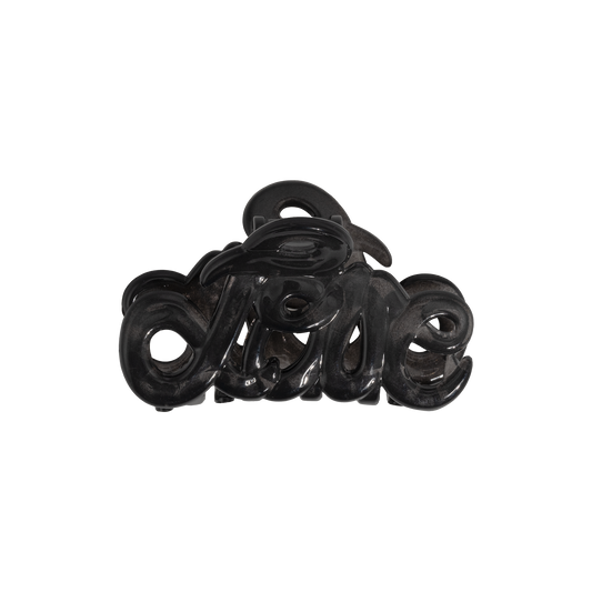 Love Hårklämma 5cm Charcoal