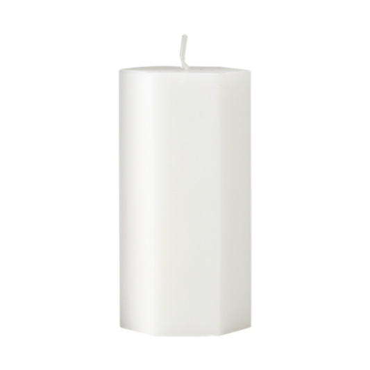 Affari Spindelvävsljus Vit 5x10cm