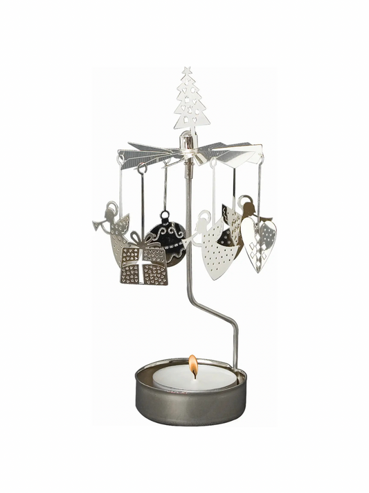Pluto Design Änglaspel Merry Christmas Silver