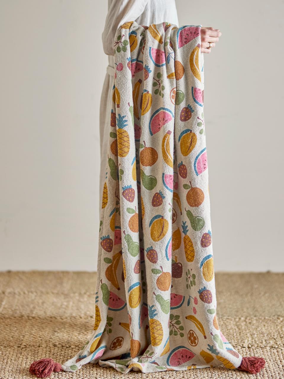 Bloomingville Fruitta Filt