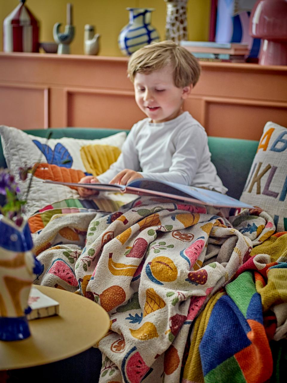 Bloomingville Fruitta Filt