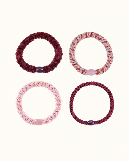 Kknekki 4-pack Rosa/Röd