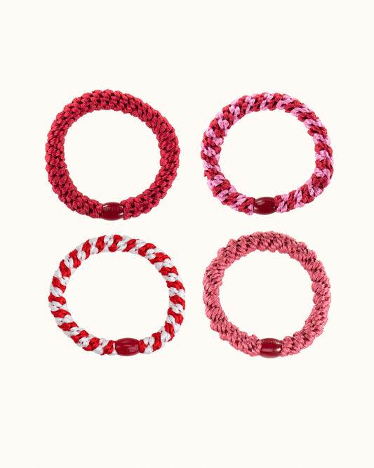 Kknekki 4-pack Julmix Rosa