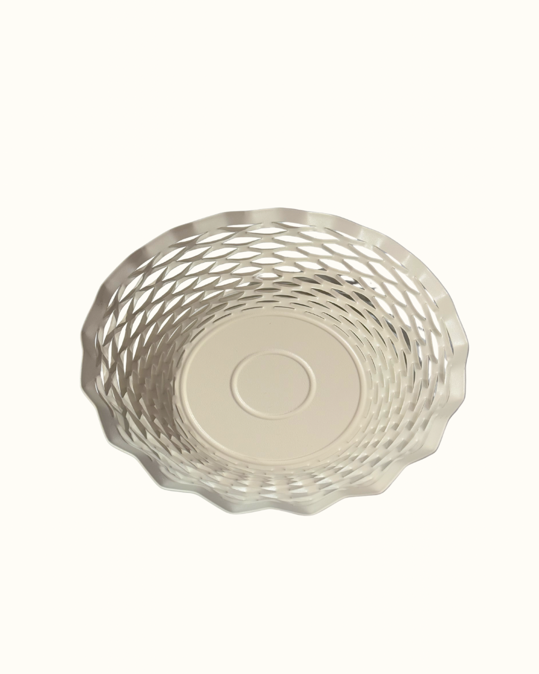 Roger Orfevre Brödkorg Rund Creme