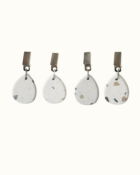 Redlunds Dyktyngder Droppe Terazzo 4-pack