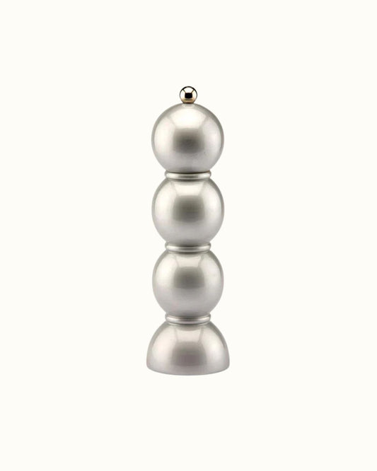 Addison Ross Salt & Pepparkvarn Bobbin 24cm Silver