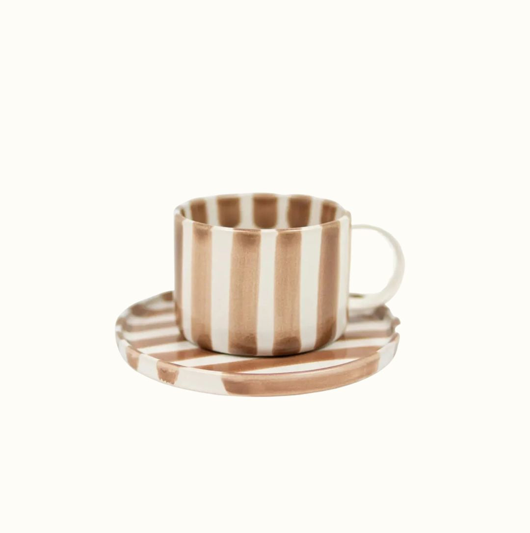 Olsson & Jensen Monica kopp med fat beige
