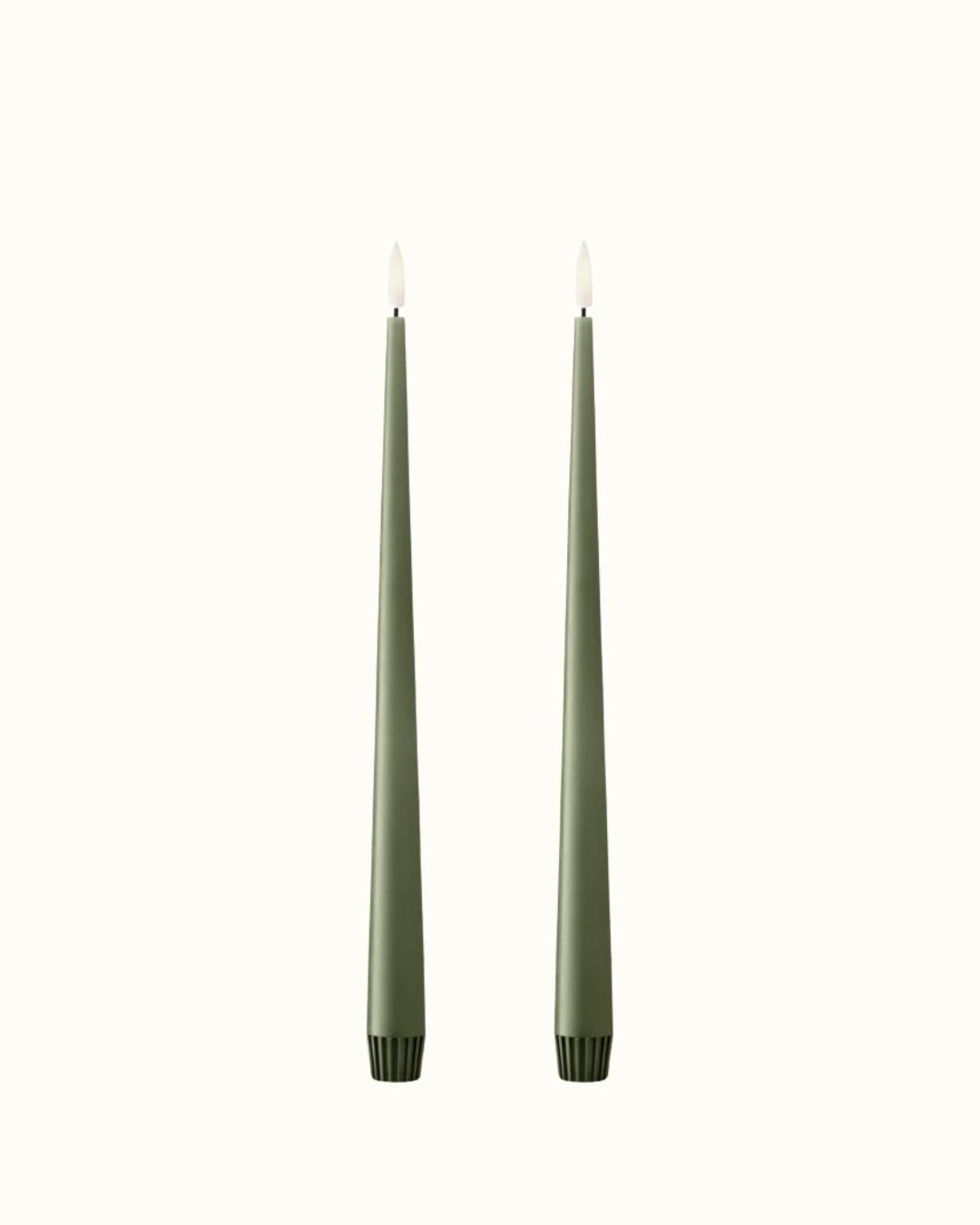 Ester & Erik Ledljus 30cm Green Soil 2-p