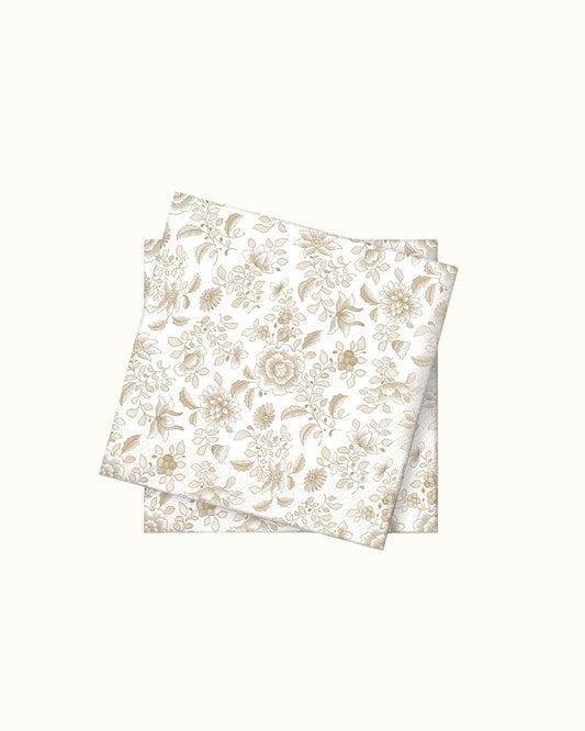 Violander Servett Nejlika Beige 40x40